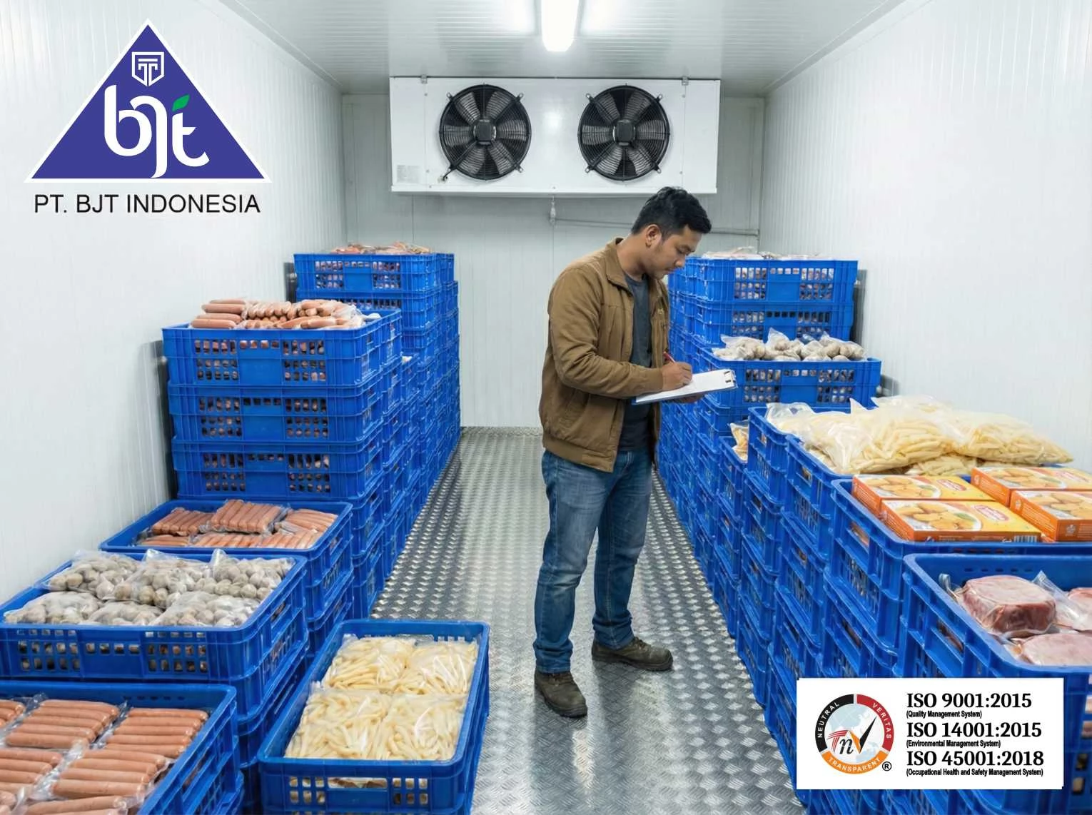 Cold storage freezer abf frozen food